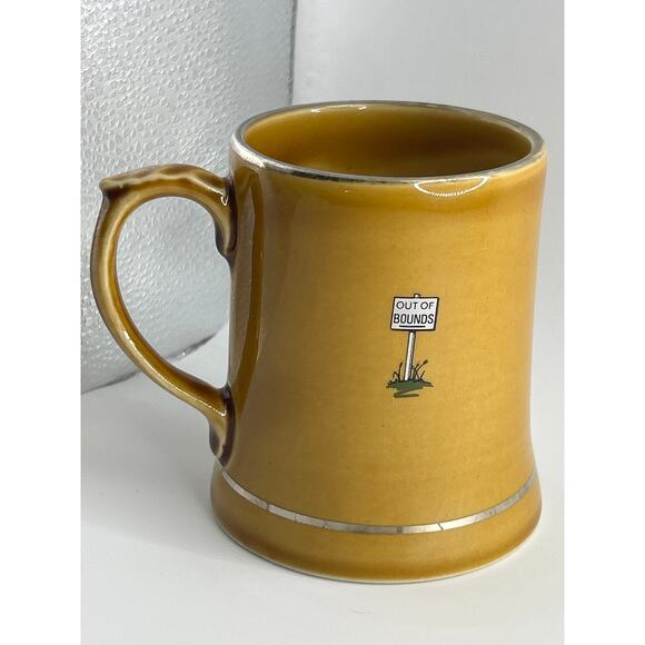 Vintage Wade England Golf Motif Mug Stein Collectible Made in England - Picture 3 of 5